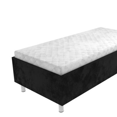 Váľanda Ema čierna s úložným priestorom