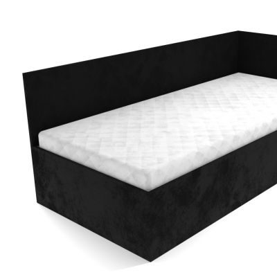 Váľanda Eliška čierna s úložným priestorom