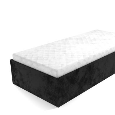 Váľanda Adéla čierna s úložným priestorom