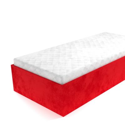 Váľanda Adéla červená s úložným priestorom