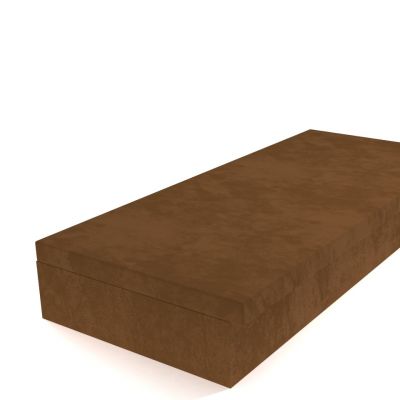 Váľanda hnedá 200 × 80 cm molitanová