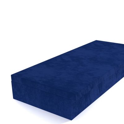 Váľanda modrá 195 × 85 cm molitanová