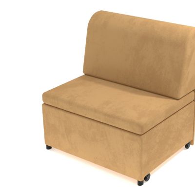 Rozkladacie kreslo béžové