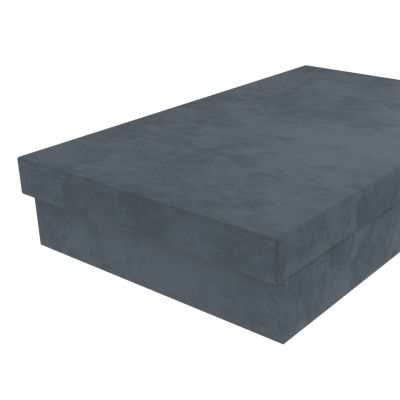 Posteľ Tina šedá 120 × 195 cm lamelová HR