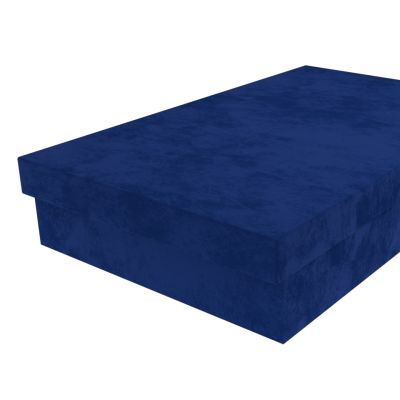 Posteľ Tina modrá 130 × 195 cm lamelová HR