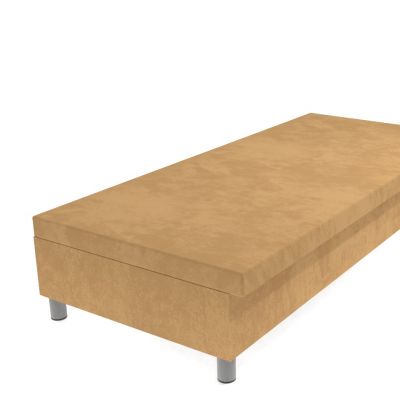 Váľanda béžová 200 × 80 cm molitanová na nohách