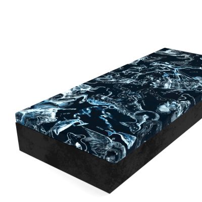 Váľanda Zodiac/čierna 200 × 80 cm molitanová