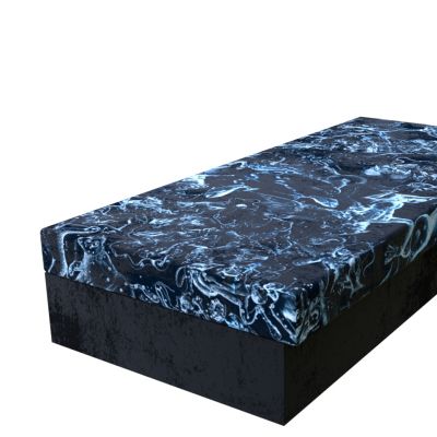 Váľanda Zodiac/čierna 200 × 90 cm pružinová