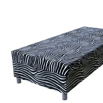 Váľanda Zebra 200 × 80 cm pružinová na nohách
