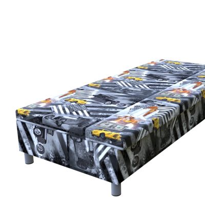 Váľanda USA 195 × 85 cm molitanová na nohách