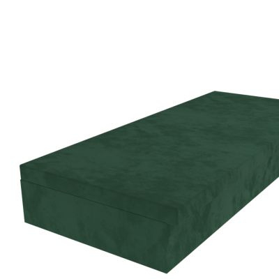 Váľanda tmavo zelená 200 × 90 cm molitanová