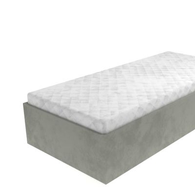 Váľanda Adéla svetlo šedá s úložným priestorom