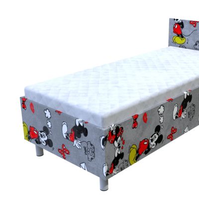 Váľanda Hana Mickey červená s úložným priestorom