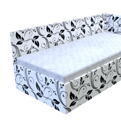 Váľanda Eliška Maka biela s úložným priestorom