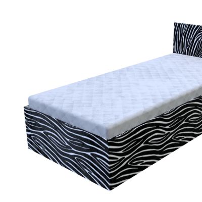 Váľanda Tereza Zebra s úložným priestorom