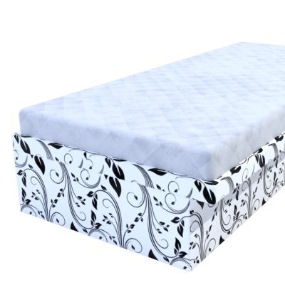 Váľanda Nikola Maka Biela s úložným priestorom