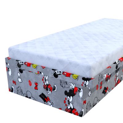 Váľanda Nikola Mickey červená s úložným priestorom