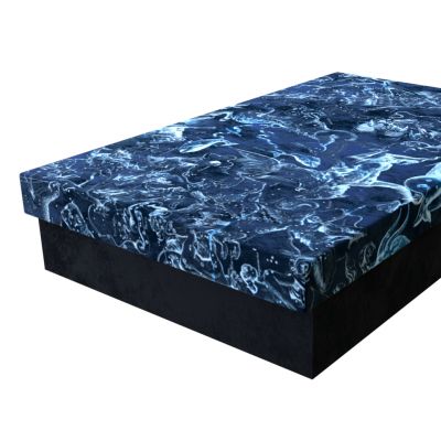 Posteľ Tina Zodiac/čierna 110 × 195 cm lamelová HR