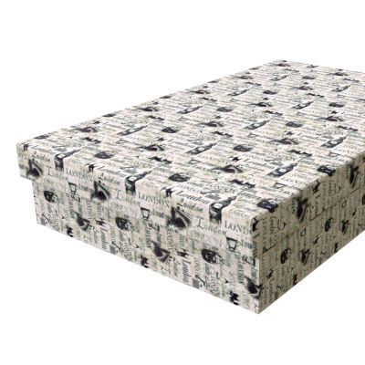 Posteľ Tina Londýn 130 × 195 cm lamelová molitanová