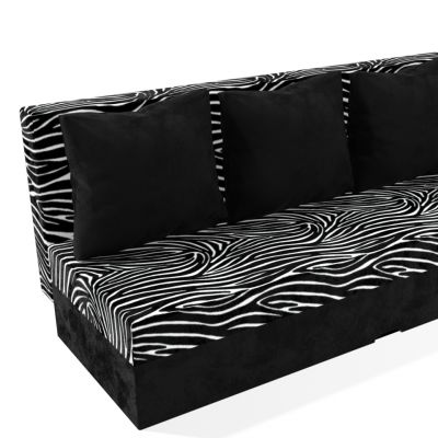 Rozkladacia pohovka Karin Zebra pružinová