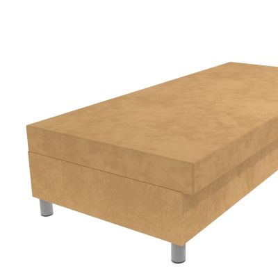 Válenda béžová lamelová s HR matracom na nohách