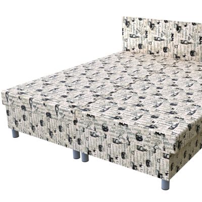 Dvojposteľ Londýn 195 × 170 cm lamelová na nohách