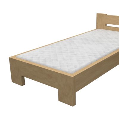 Drevená posteľ Lenka 80 × 200 cm smrek